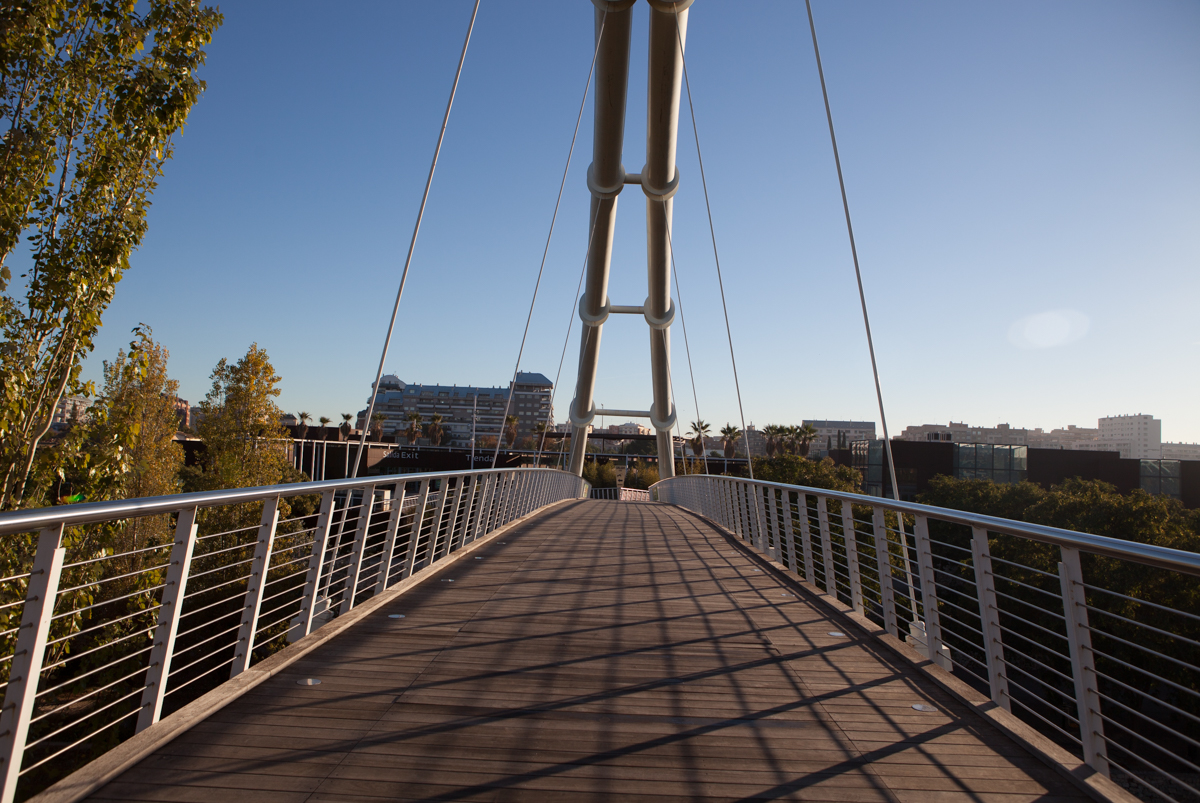 Puente de acceso al Bioparc