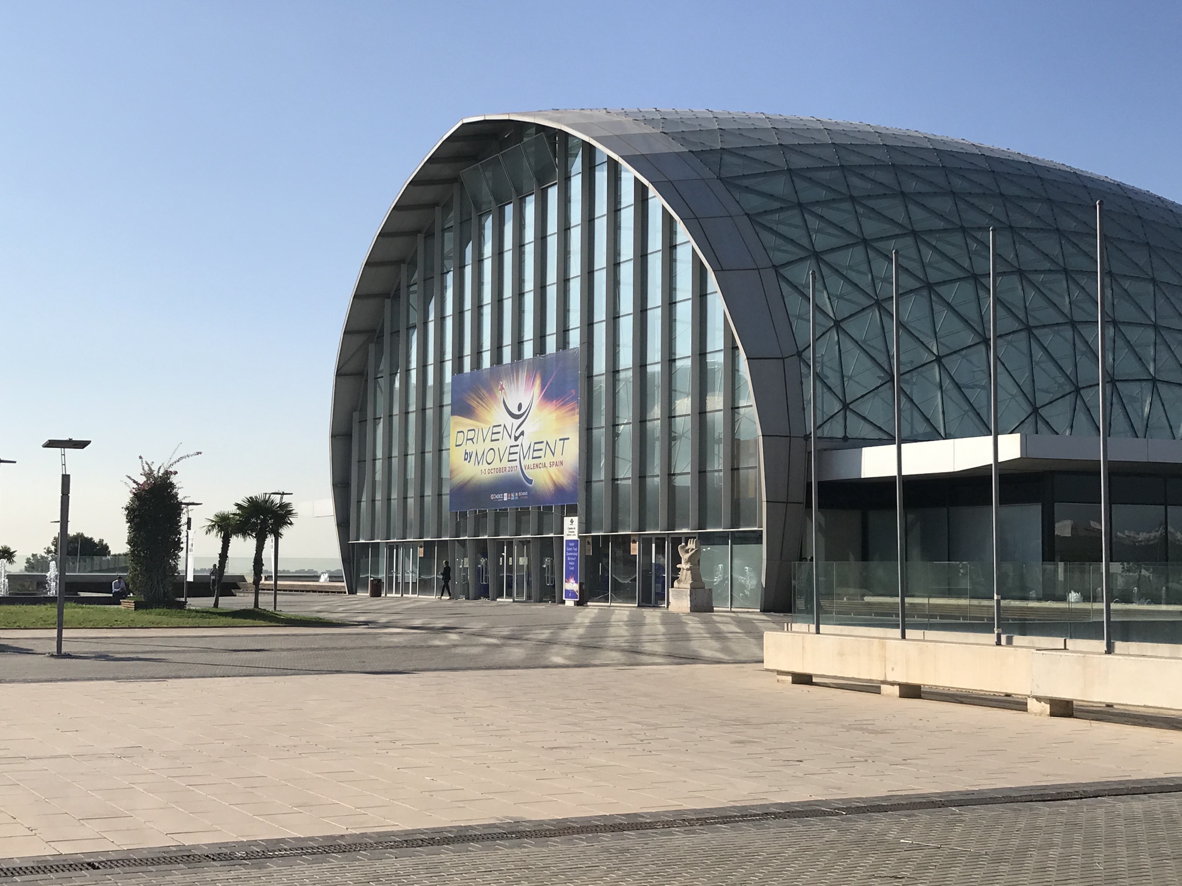 Exterior pabellón cinco de Feria Valencia