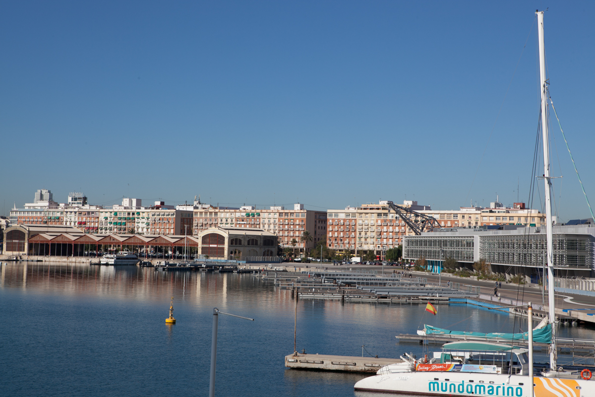 Vista de la ciudad desde La Marina