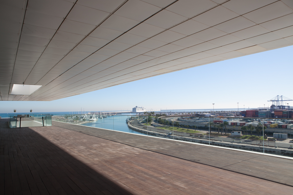 Vista desde el edificio de Veles e Vents