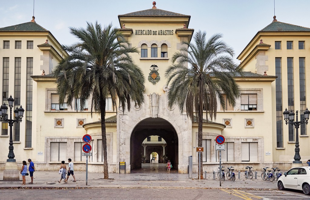 Fachada del Mercado de Abastos