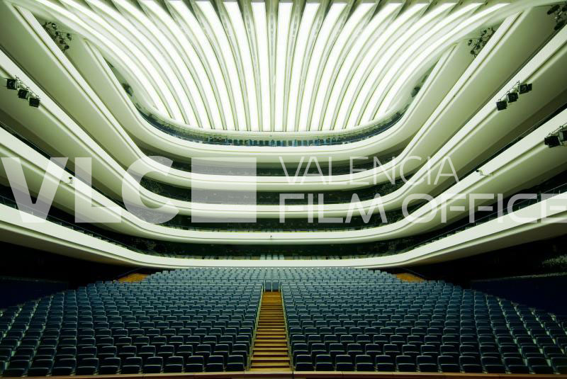 Interior sala principal palau de les arts