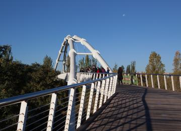 Puent de acceso al Bioparc